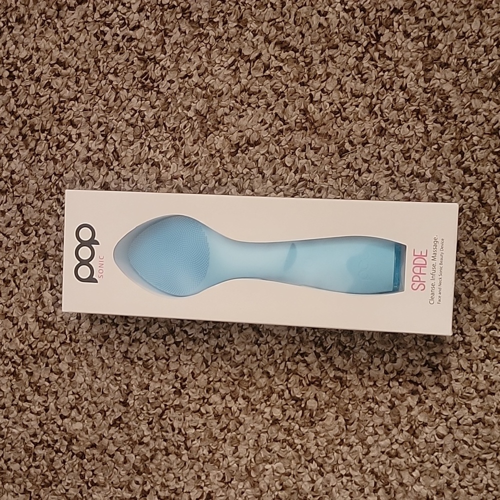 POP SONIC SPADE DEVICE FOR FACE AND NECK. SILICONE